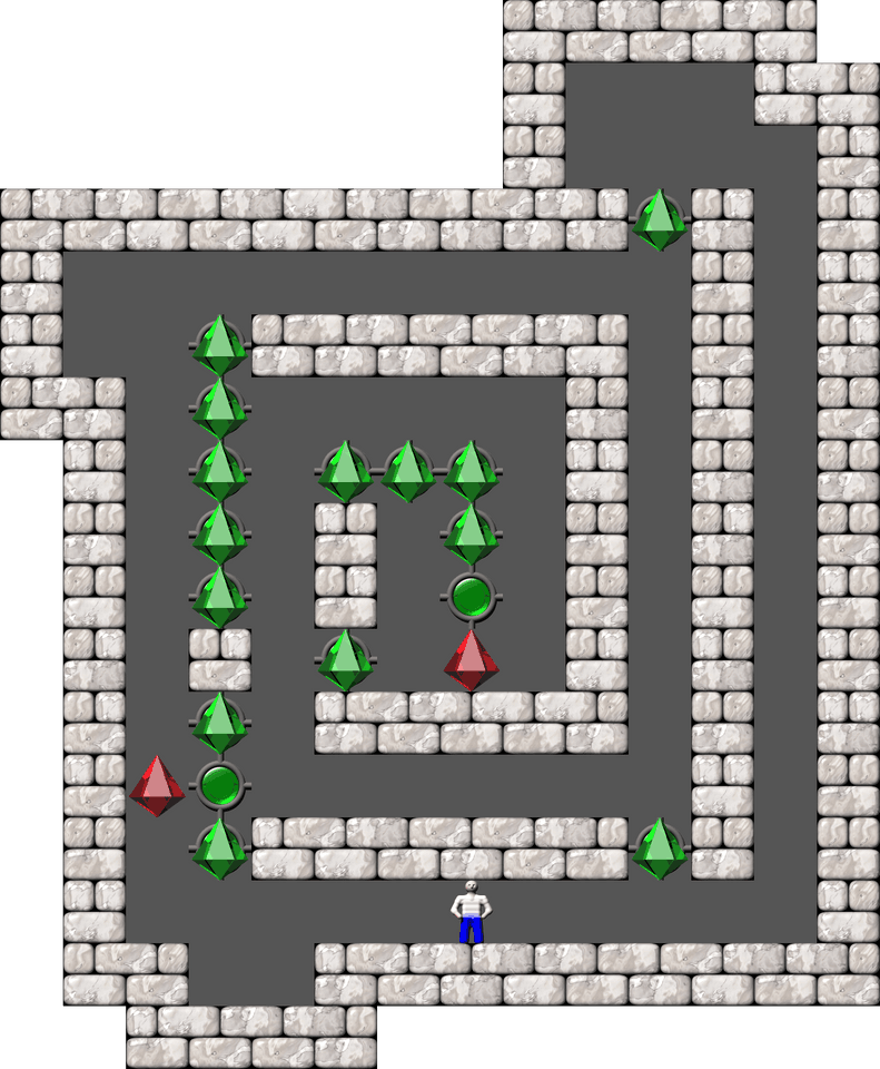 Сокобан fun levels уровень 25